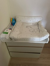 WOLTU Wickelkommode, Abnehmbare Wickelauflage, Wickelregal