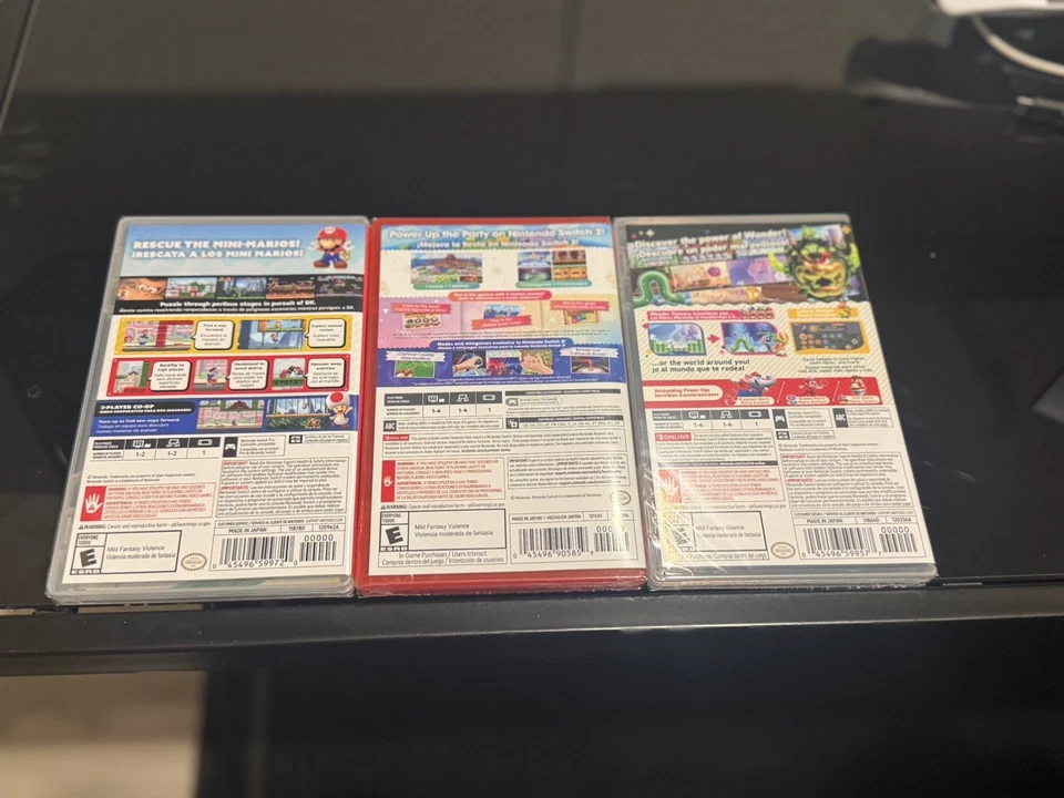 Nintendo Switch Mario Bundle! BLACK FRIDAY SALE!!! FREE SHIPPING SHIPS TODAY! - Image 2 of 2