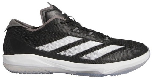 Adidas Adizero Impact Turf Baseball Cleats Light Gray Black  display picture 2