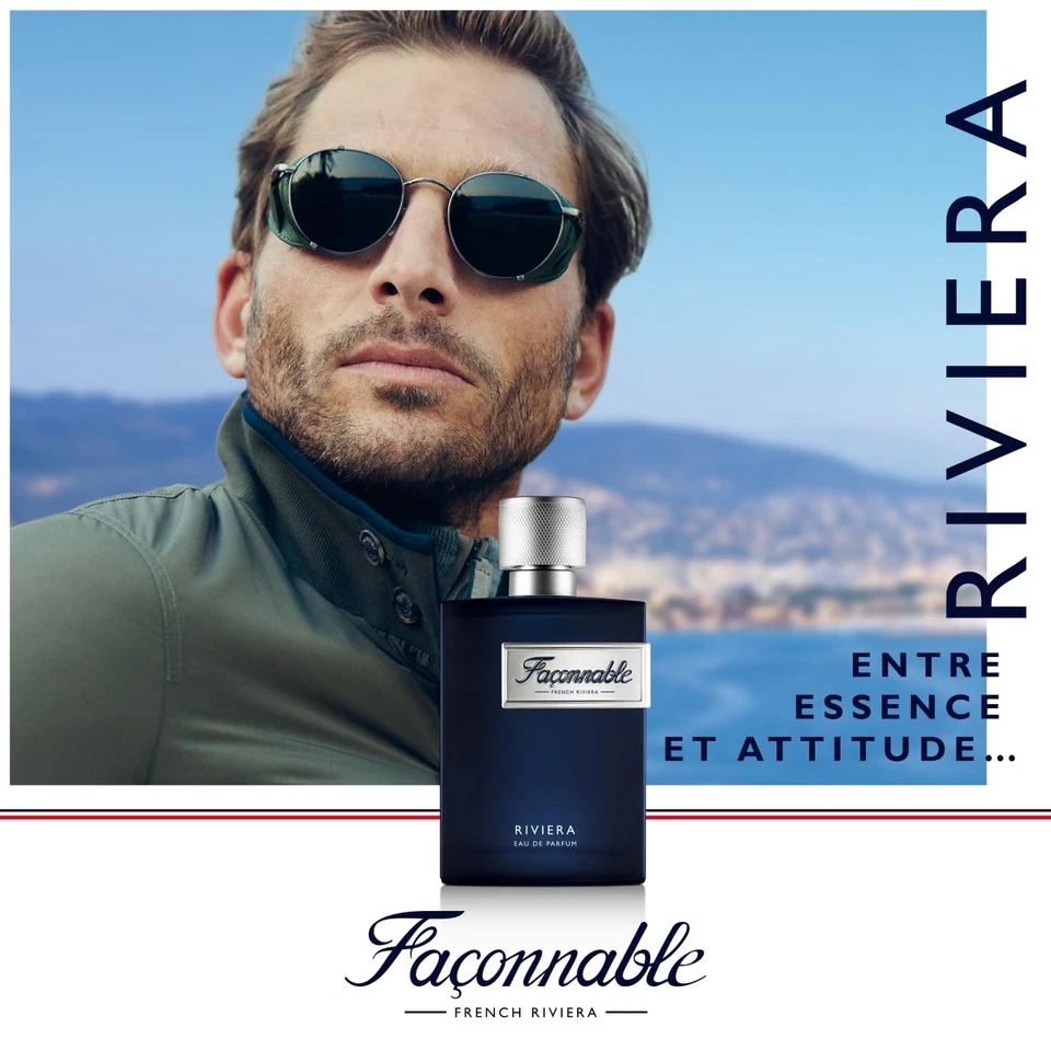 Façonnable - Riviera 90 ml (3 fl oz) - Eau de Parfum para Hombre - Woody & Aromati... Foto 2 de 4