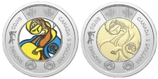 2025 $2 Celebrating the Life and Art of Daphne Odji Col and Non Col Coins Canada