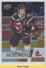 2017-18 Upper Deck CHL Rainbow Jayden Halbgewachs #41 READ y0i