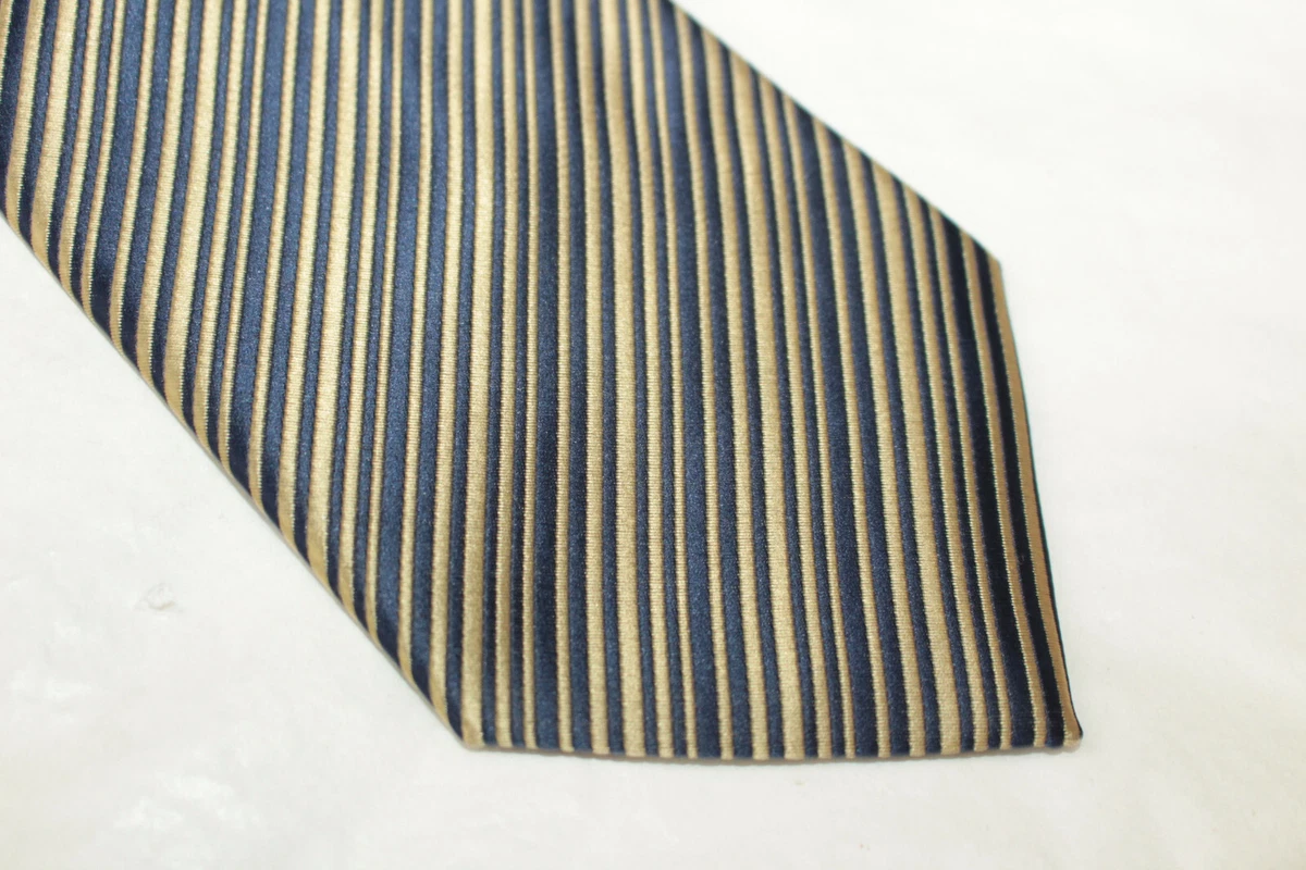 Cravate Ungaro 100% Soie - Fabriquée En Italie - Motif Géométrique Multicolore