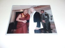 JIMMY CARTER AMERICAN PRESIDENT WITH THE DALAI LAMA JSA/COA SIGNED 8X10 PHOTO