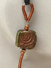 Handcrafted Beaded Eyeglass Chain Lanyard Holder Archaeology Themed 23  