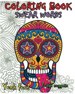 coloring book swear words great cuss/swear word