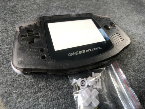 Nintendo GameBoy Advance GBA Console Case Shell with Real glass lens ...