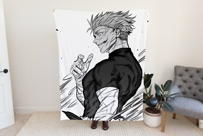 Strongest Sorcerer Anime Plush Fleece Blanket & Manga  Fleece Blank