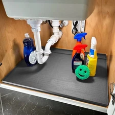 Xtreme Mats Trimmable Cabinet Mat for Under Sinks