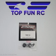 Racers Edge T02114 Spring Cup Ball End 5.8 (2) For Associated RC10