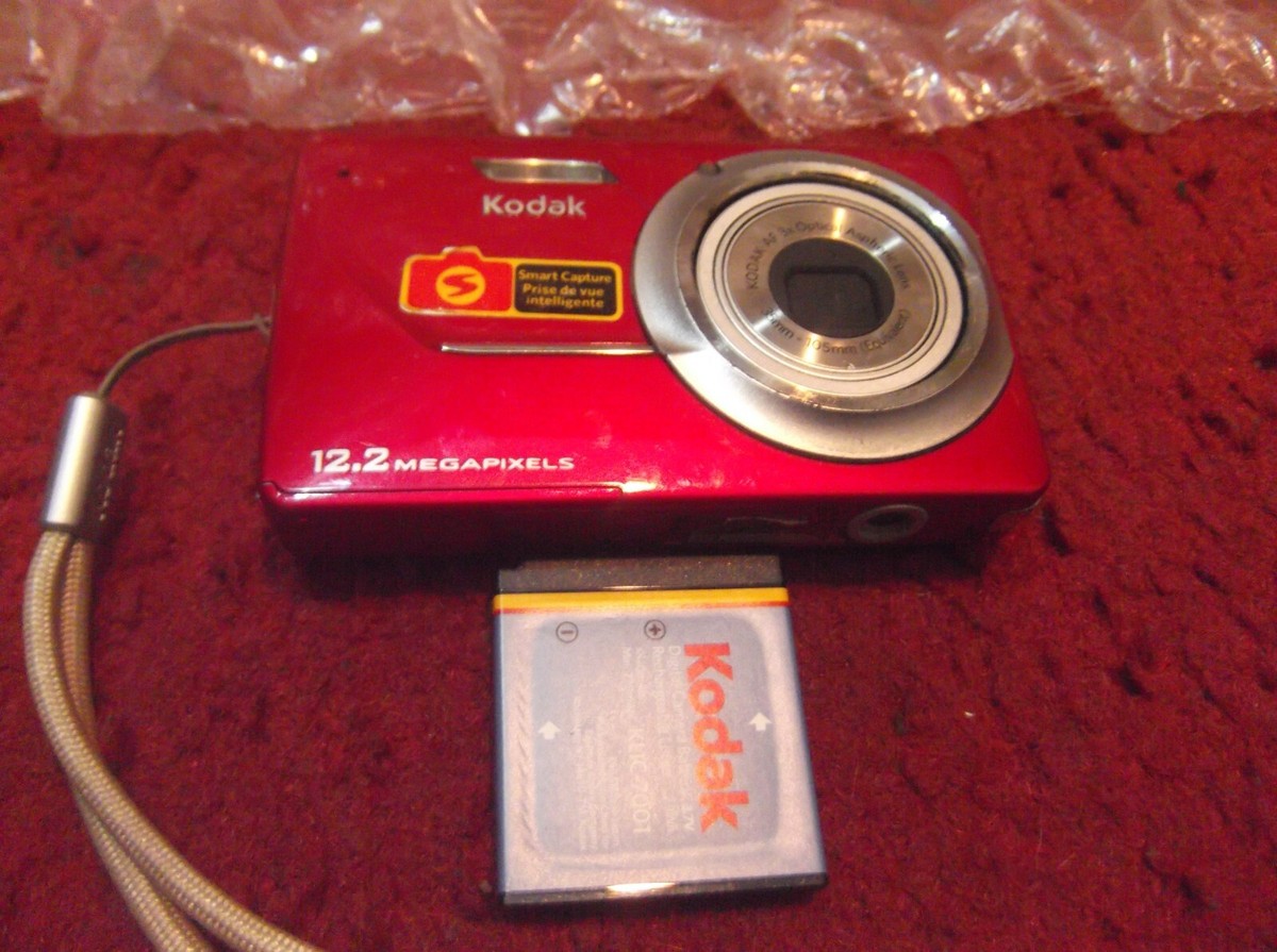 Kodak EasyShare M341 12.2MP 3x Digital Camera - Red | eBay
