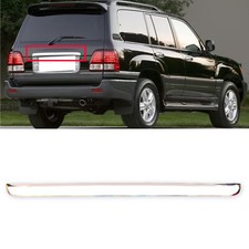 For Toyota Land Cruiser Lexus Lx470 03-07 Rear Back Door Garnish Trim Chrome For Toyota Land Cruiser Lexus Lx470 03-07 Rear Back Door Garnish Trim Chrome
