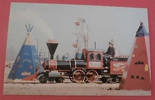South of the Border Pedro's 1865 Authentic Scale Model Train Postcard