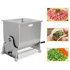 Hakka Tilt Tank Meat Mixer Commercial Sausage Stuffing Food Mixing Machine
