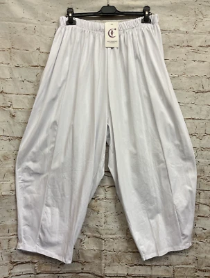 Moonshine F. Sommer Hose Lagenlook 44 46 48 Freizeithose Übergrösse Neu weiß - Bild 1 von 4
