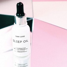 Tan Luxe Sleep Oil Rejuvenating Miracle Tanning 0.68 Oz 20 mL Full Size Self-Tan
