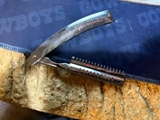 VINTAGE Marianna #310 Stainless Steel Hair Shaper Straight Swing Shaving Razor 