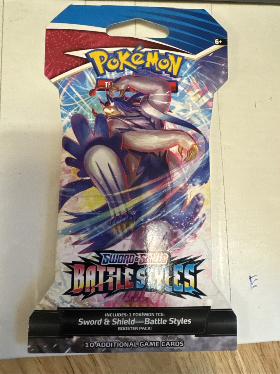 2021 Pokmon Sword & Shield BATTLE STYLES Hanger Booster Pack Factory  Sealed New 820650809170| eBay