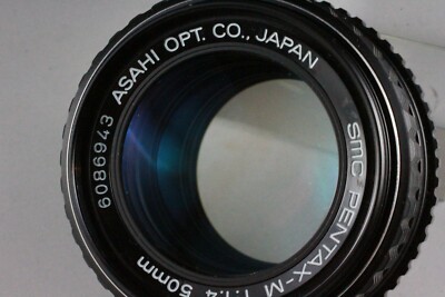 SMC PENTAX-M 50mm f1.4 ペンタックス ASAHI OPT SMC PENTAX M 50mm F1.4 K Mount ASAHI opt From Japan #296 | eBay