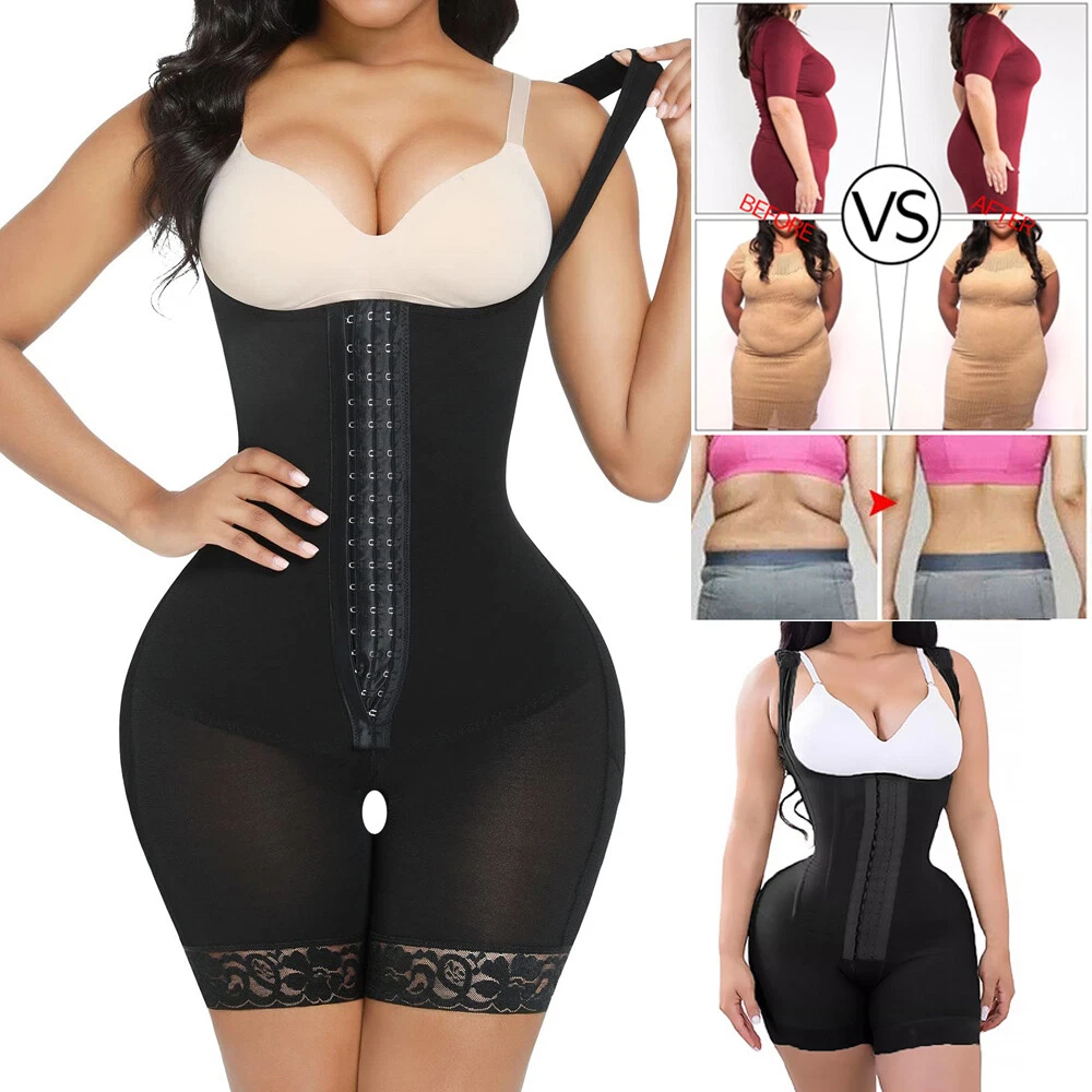 Fajas Colombianas Reductoras Post Surgery Postpartum Body Shaper