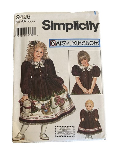 【for ★daisy★様】オーダー品 Daisy Kingdom Child & Doll Dress Sewing Simplicity 9166