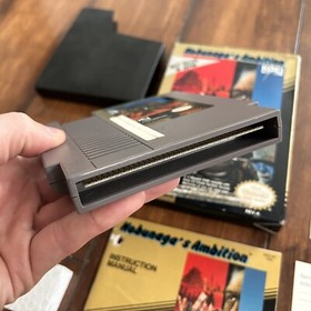 Nobunaga's Ambition (NES, 1989) CIB Complete Box w/ Reg Card