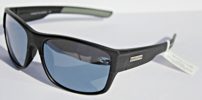 SUNCLOUD Range POLARIZED Sunglasses Matte Black/Silver Mirror NEW Smith $55