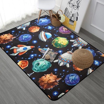 space rug nursery