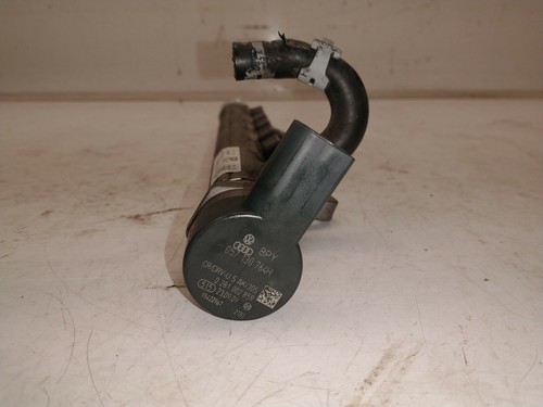 09 15 VW Audi Beetle Jetta Rabbit Golf Fuel Rail Diesel 03L130089 - Picture 2 of 8