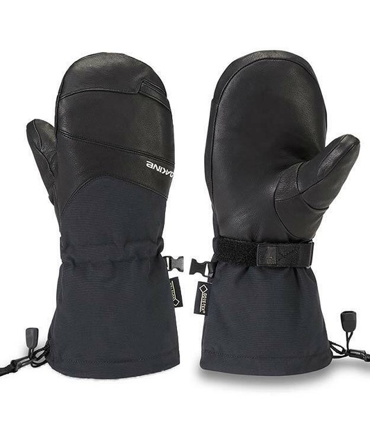 NWT WOMENS DAKINE CONTINENTAL GORETEX MITTS 140 S Black Snowboard