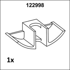 1x IKEA Ersatzteil 122998 Montageplatte - neu