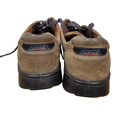 Ecco Shoes Fusion II Mens 47 Cocoa Brown Nubuck Lace Up  display picture 2