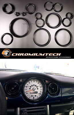 2001-2006 BMW MINI Cooper/S/ONE R50 R52 R53 BLACK Interior Dial
