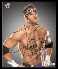 WWE ZACK RYDER HAND SIGNED AUTOGRAPHED 8X10 PROMO PHOTO WITH PROOF AND PSA COA 3