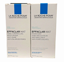 La Roche-Posay | Effaclar Mat | Moisturiser | Oily Acne-Prone Skin | 2 X 40ml