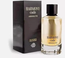 Fragrance World Harmony Code Absolute Eau De Parfum 100ml For All