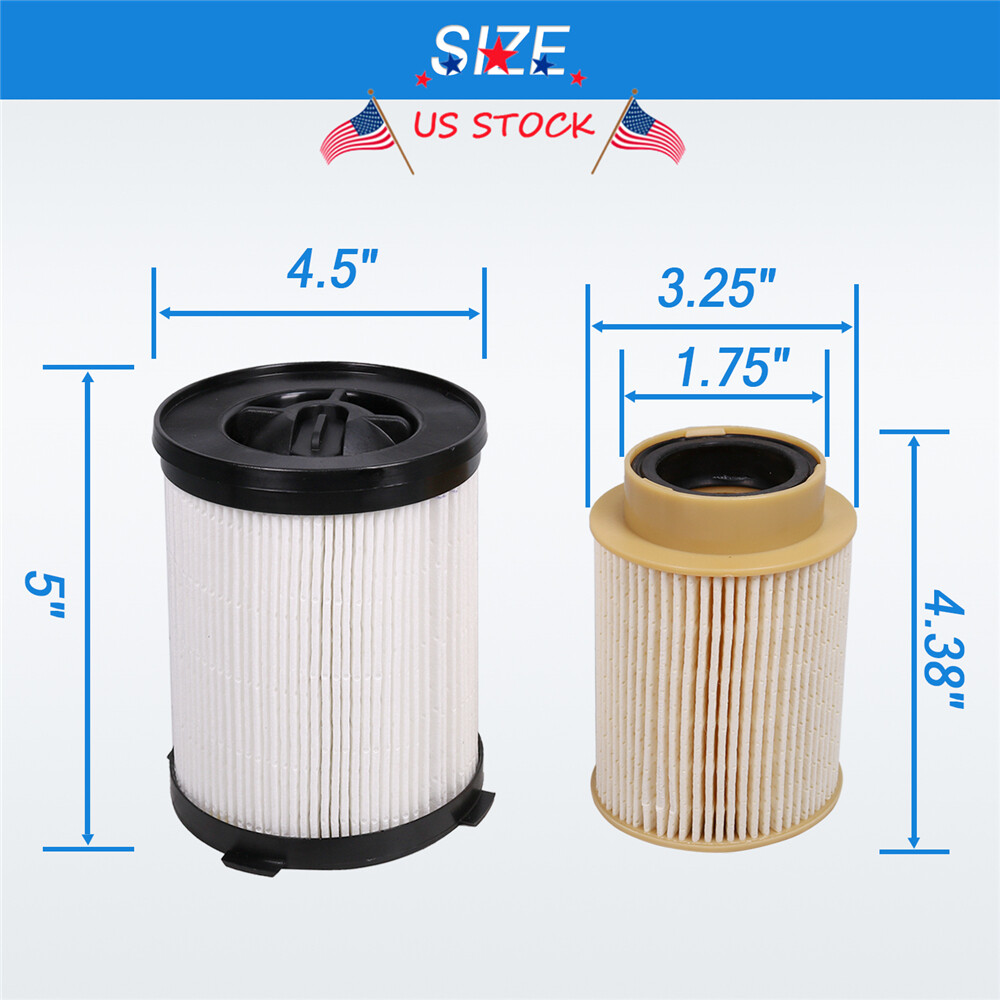 FUEL FILTERS GF419 & GF420 FIT FOR Nissan TITAN XD 5.0L DIESEL 16403