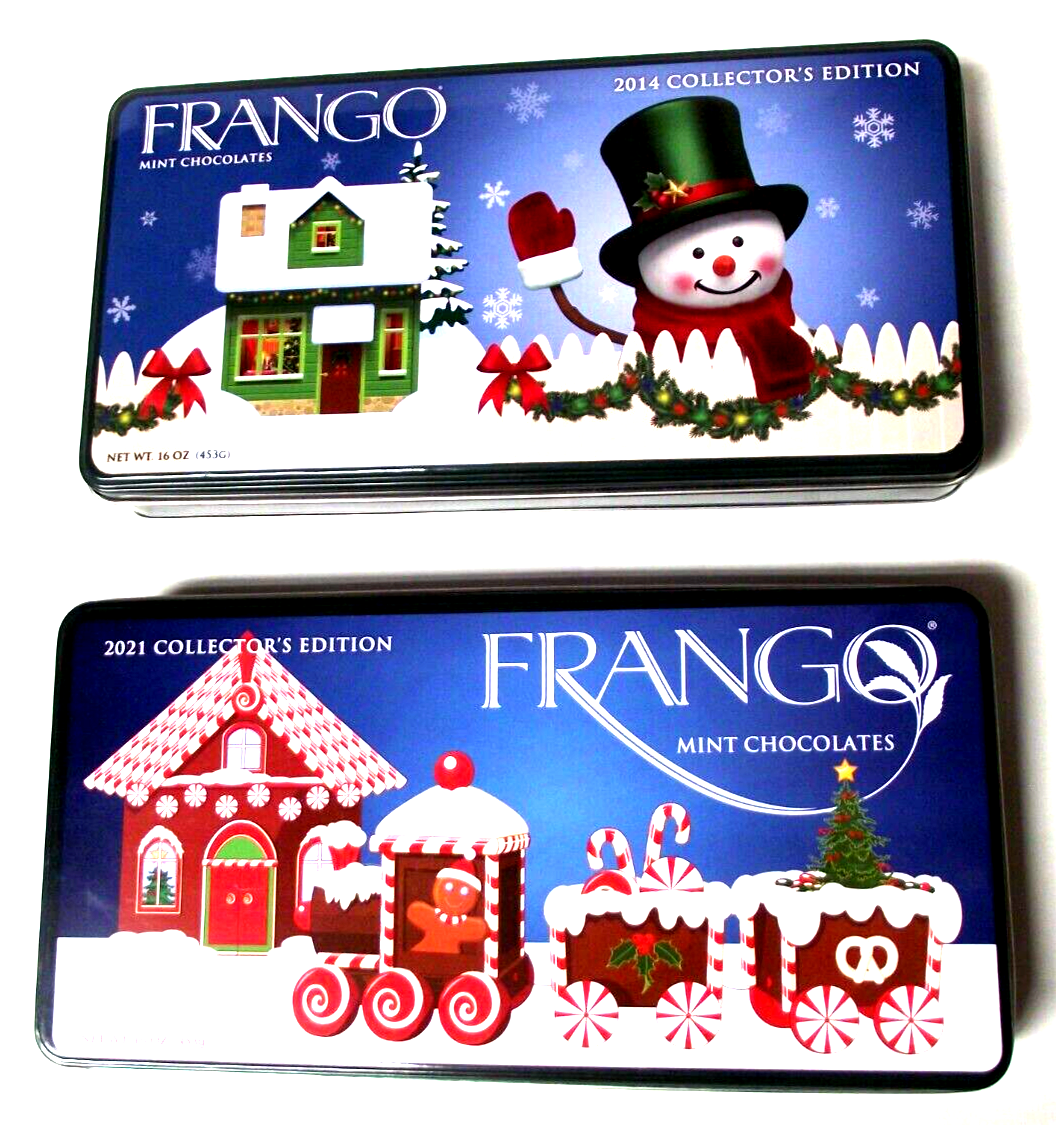 EMPTY Clean New Macy's Frango Chocolate 2014 2021 Collector's