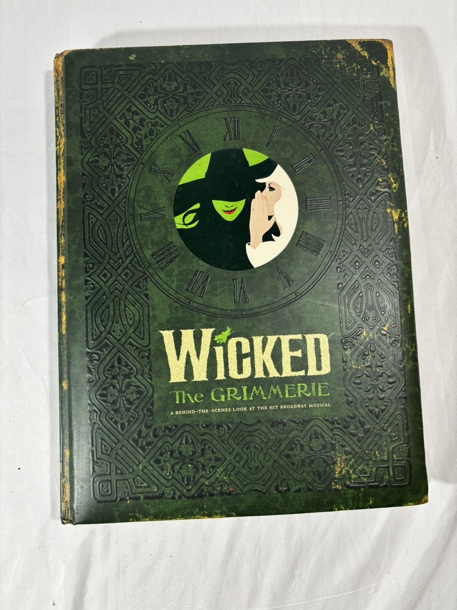 アート・デザイン・音楽 Wicked The Grimmerie Wicked Grimmerie Collectible Hardcover Journal with Spell
