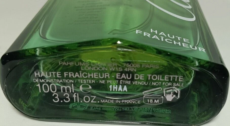Declaración Cartier Haute Fraicheur Eau de Toilette/100 ml/Hecho en Francia Foto 3 de 4