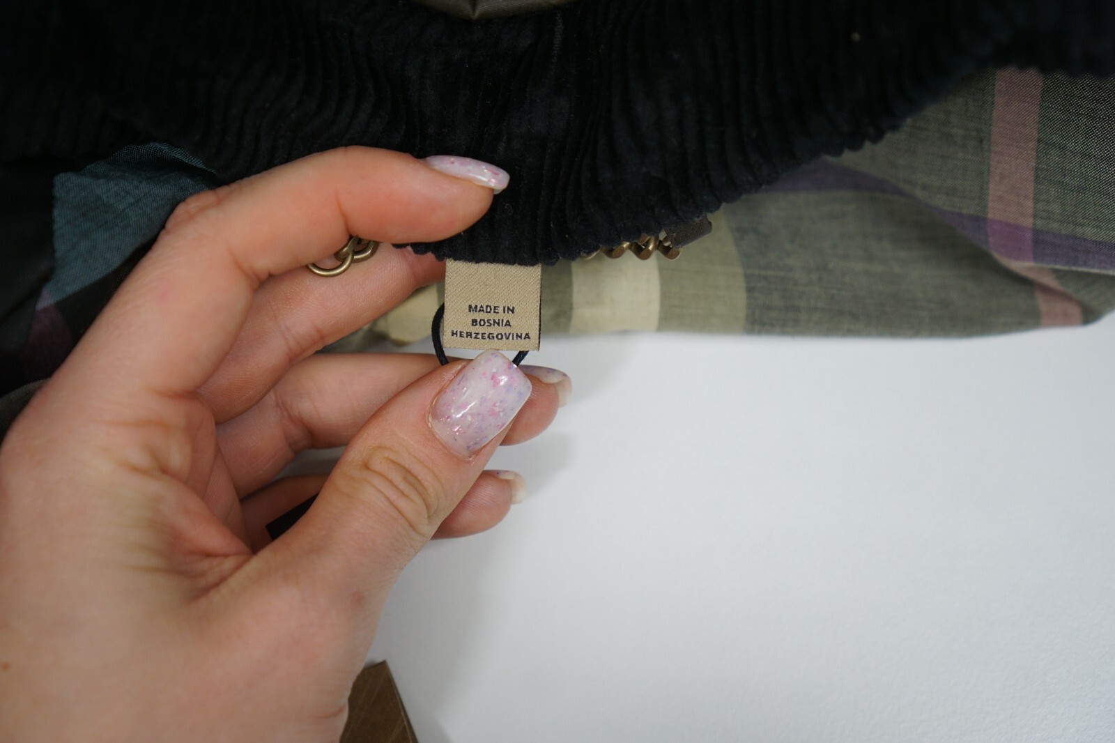 Women Burberry Waxed Cotton Jacket Dark Olive Hooded Balthorne US6 image 4