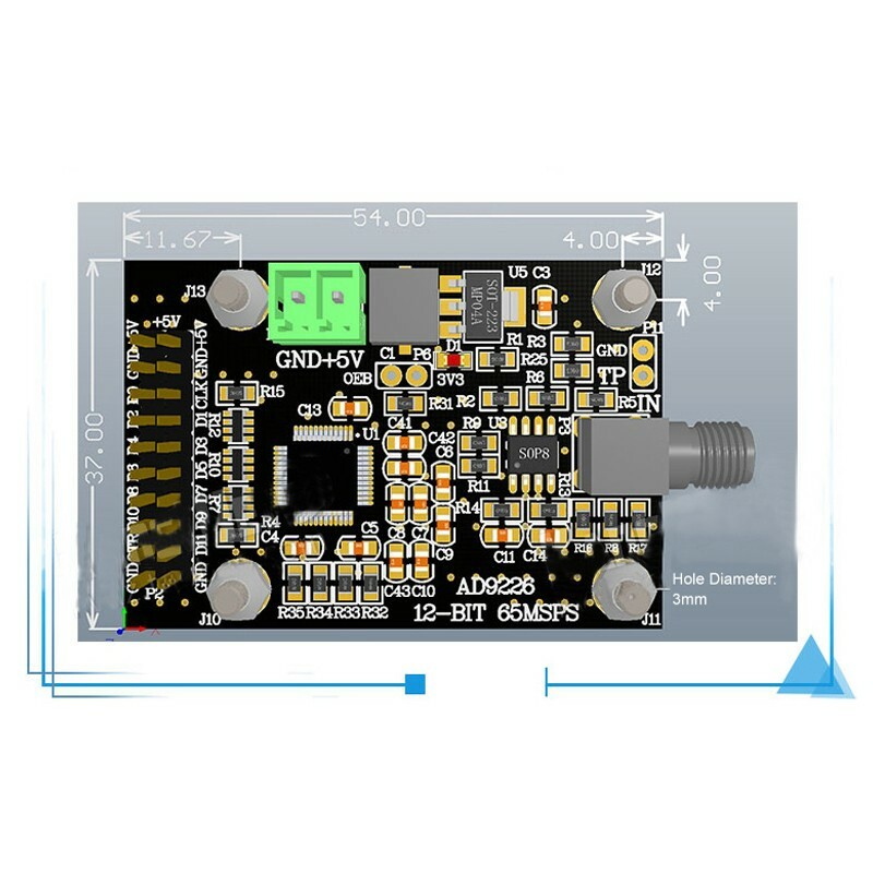 AD9226 ADC Module 65M Sampling Data Acquisition For FPGA Development ...