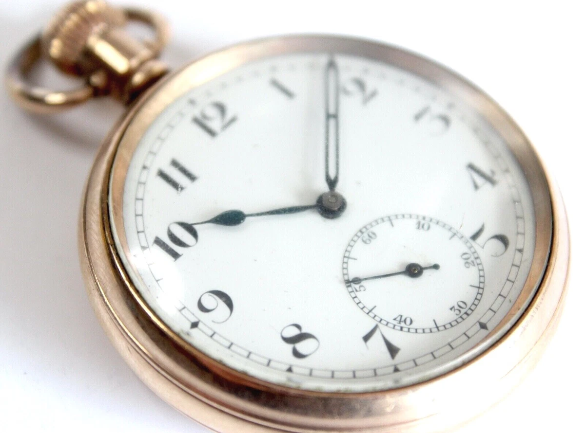 Gold pocket watches shop for sale on ebay