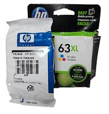 Genuine HP 63XL High Yield Tri-color Ink Cartridge F6U63AN Open Box