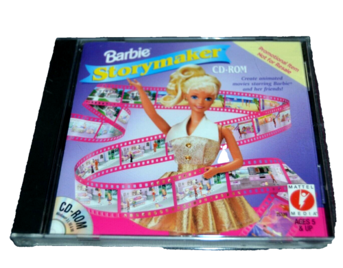1999 Barbie “Storymaker” CD-ROM Promotional Item NIP Mattel Media #25539 - Picture 1 of 2
