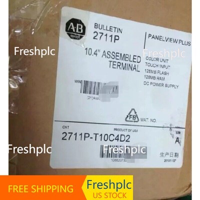 2711P-T10C4D2 AB Panelview Plus 1000 Operator Interface Panel  NEW US Free Tax