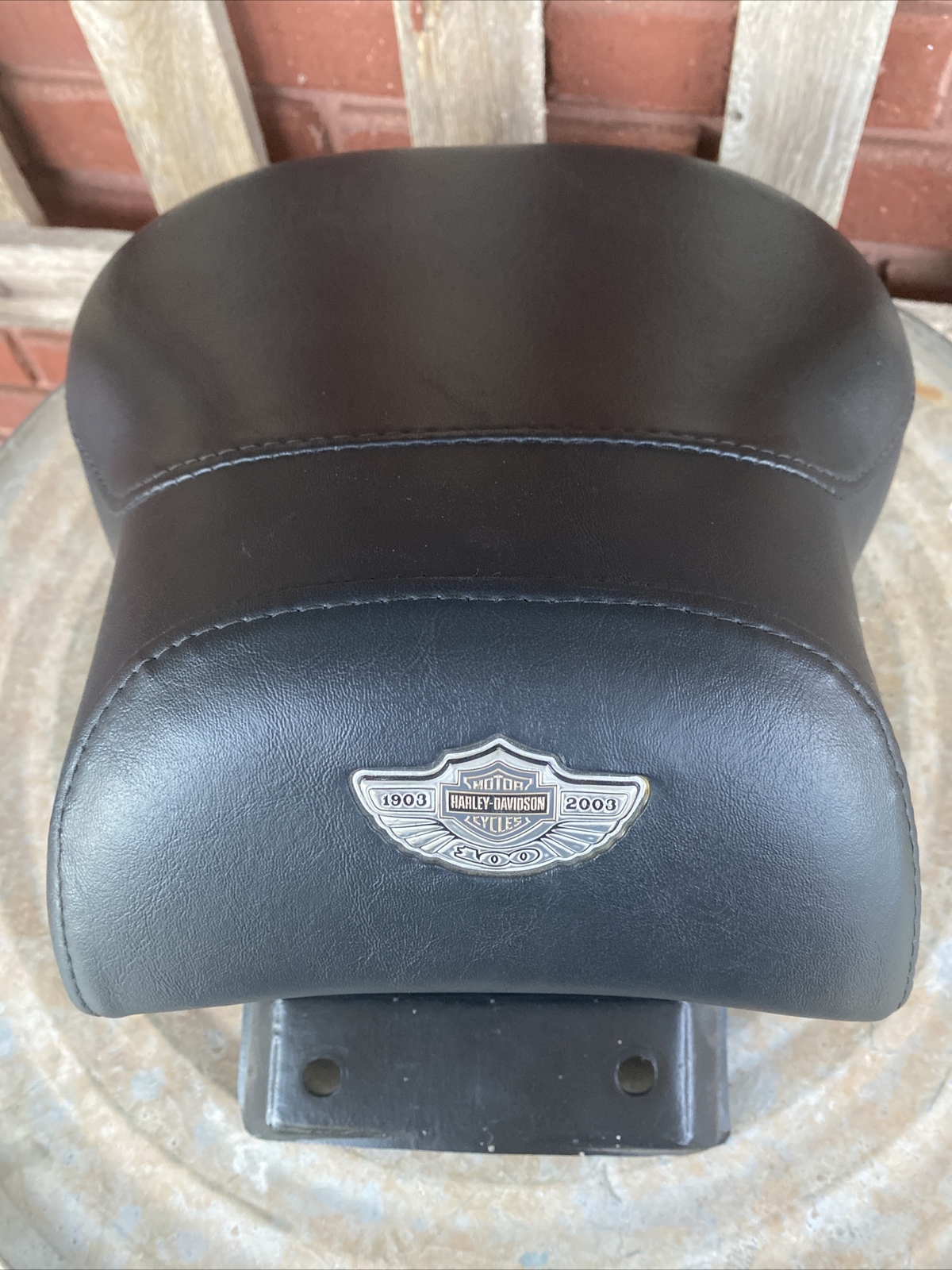 Harley Davidson 100th Anniversary Passenger Seat Heritage Softail