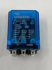 Siebe Environmental Controls P-127-1-4-L Plug-In Relay 3PDT 11-Blade Coil 24VAC