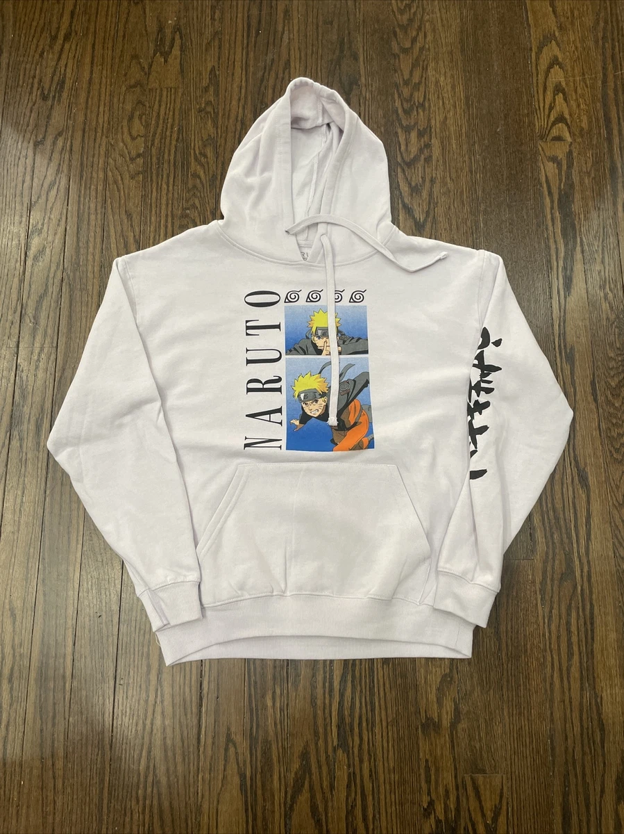 Naruto Shippuden Collection Hoodie Mens Medium Purple eBay