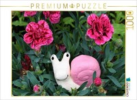 Calvendo Puzzle The Snail In The Garden | 1000 Pieces, Finished Size 25.2 × 18.9